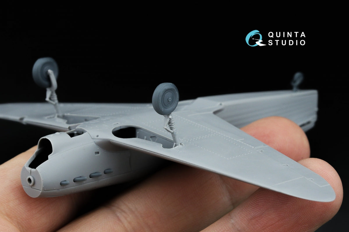 Quinta Studio QT72012 Yak-1/Yak-3 Roues lestées (tous les kits) 1/72  – imagen 4