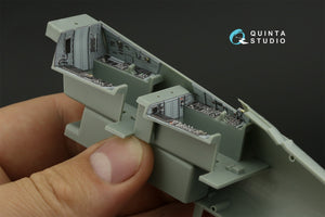 Intérieur coloré imprimé en 3D pour F-15D (Quinta Studio QD48415) sur papier décalcomanie (Academy) à l&amp;#39;échelle 1/48 – Bild 10