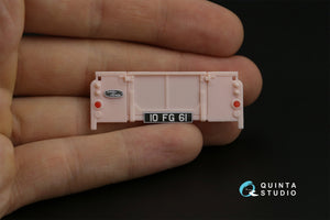 Intérieur imprimé en 3D et coloré sur papier décalcomanie Quinta Studio QD35087 Land Rover 109 Pink Panther SAS (Tamiya) 1/35 – image 8