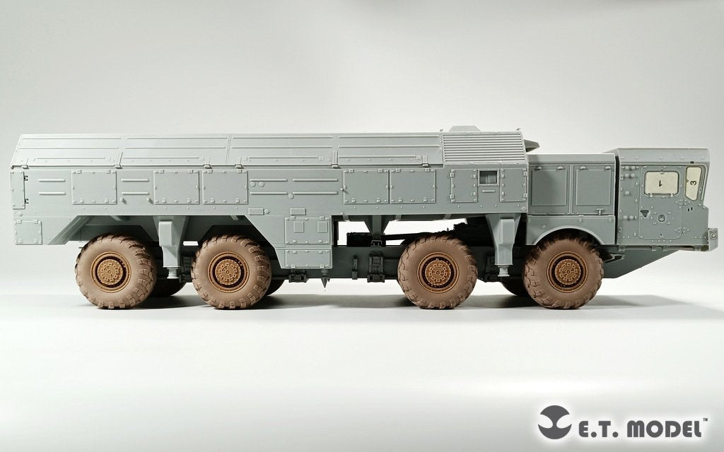 Roues affaissées pour le kit Trumpeter au 1/35 du système de missile balistique russe ET Model P35-125 « ISKANDER-M » – immagine 5
