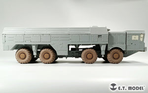 Roues affaissées pour le kit Trumpeter au 1/35 du système de missile balistique russe ET Model P35-125 « ISKANDER-M » – immagine 5