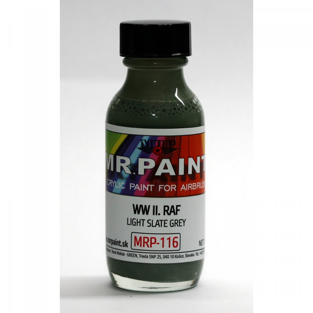 Peinture MR. Paint MRP-116 Gris ardoise clair Seconde Guerre mondiale RAF 30 ml – image 2