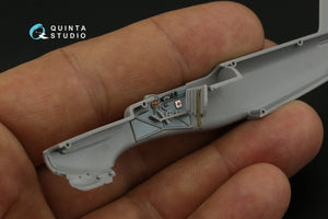 Intérieur du Yak-1B imprimé en 3D et coloré sur papier décalcomanie Quinta Studio QD72084 (Arma Hobby) à l&amp;#39;échelle 1/72  – image 5