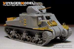 Maquette Voyager PE35842 Char moyen américain M3A4 Lee de la Seconde Guerre mondiale (modèle de base) pour TAKOM 2085 au 1/35 – imagen 8