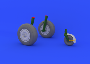 Roues Eduard 648134 Ju 88 fin 1/48 (Dragon)
