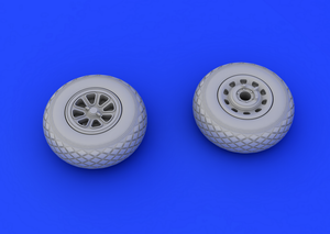 Eduard 672016 P-51 wheels 1/72 (TAMIYA) – zdjęcie 3