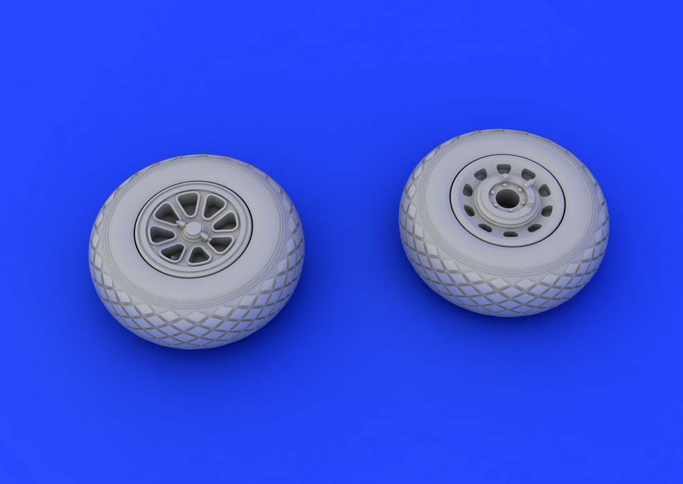 Eduard 672016 P-51 wheels 1/72 (TAMIYA) – zdjęcie 3