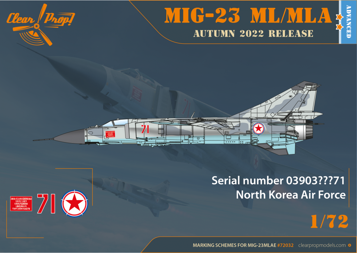 Clear Prop! CP72032 MiG-23ML/MLA Flogger-G ADVANCED KIT 1/72 – image 6