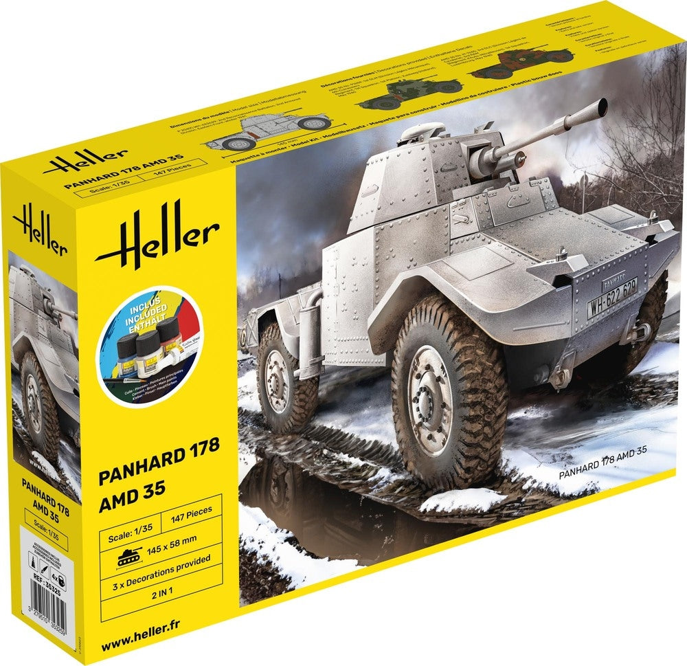 Heller 35325 Panhard 178 Kit de démarrage 1/35