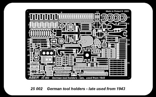 Porte-outils allemands Aber 25002 - utilisés tardivement à partir de 1943 - Modèle à l&amp;#39;échelle 1/25 (1/25) – image 5