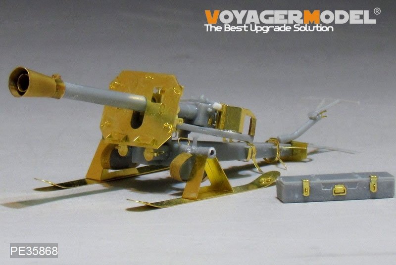 Maquette Voyager PE35868, canon antichar allemand de 88 mm Raketenwerfer43 PUPPCHEN, version traîneau, pour DRAGON au 1/35 – Bild 2