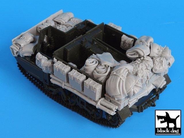 Ensemble d'accessoires Black Dog T35019 pour transporteur Bren Tamiya 1/35