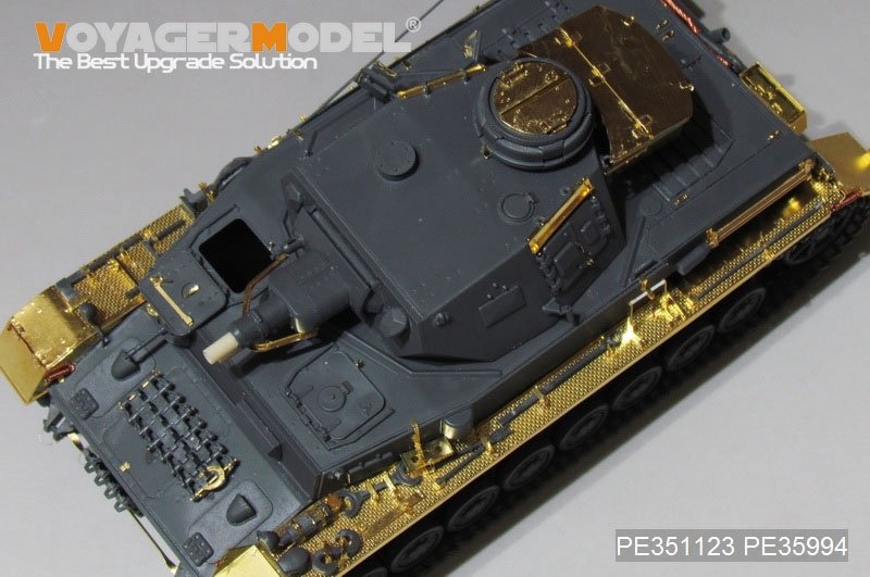 Maquette Voyager PE351123B Char allemand Pz.Kpfw.IV Ausf.F1 Basic (version B, munitions incluses) (pour TAMIYA 35374) 1/35 – image 2