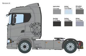 Italeri 3971 Scania S770 4x2 Toit normal « Cabine grise » 1/24 – immagine 2