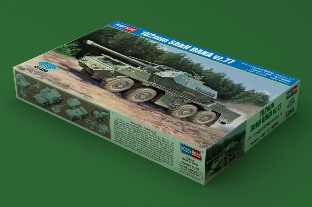 Hobby Boss 82941 Obusier automoteur Dana de 152 mm, échelle 1/72 – image 2