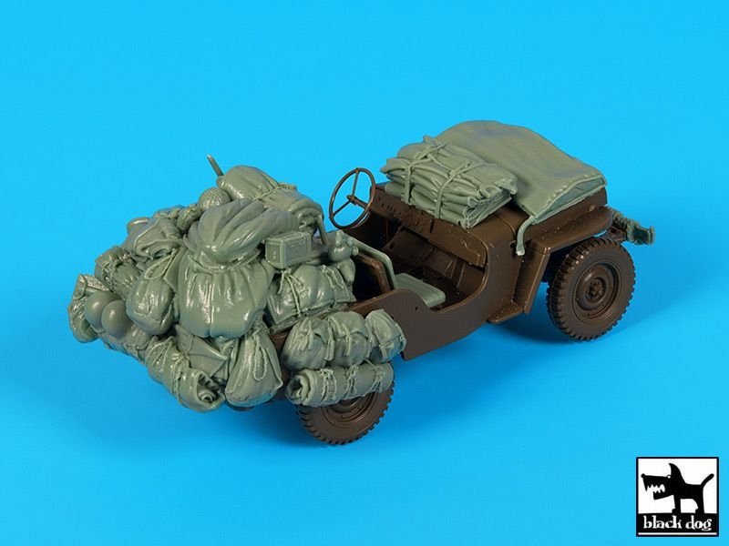 Ensemble d&amp;#39;accessoires Black Dog T35221 pour Jeep américaine, échelle 1/35 – image 4