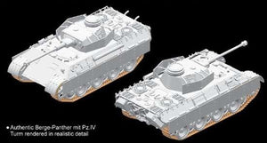 Dragon 7508 Berge-Panther avec Pz.Kpfw.IV Turm (1/72) – imagen 14