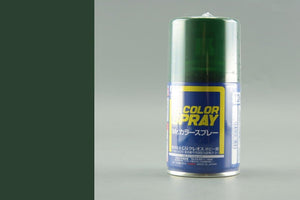 Mr.Hobby S-124 Vert foncé (Mitsubishi) - Peinture en aérosol (semi-brillante)