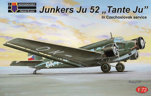 Kozavody Prostejov KPM0127 Ju-52 en service tchécoslovaque (1/72)