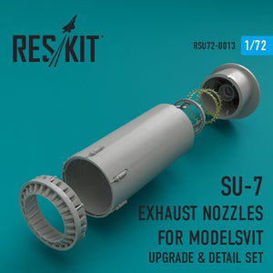RESKIT RSU72-0013 Tuyères d&amp;#39;échappement Su-7 pour maquette Modelsvit au 1/72