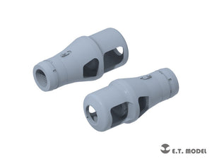 ET Modèle P35-245 Frein de bouche allemand KwK/Pak 88 mm (Type 2) de la Seconde Guerre mondiale, échelle 1/35 – Bild 2