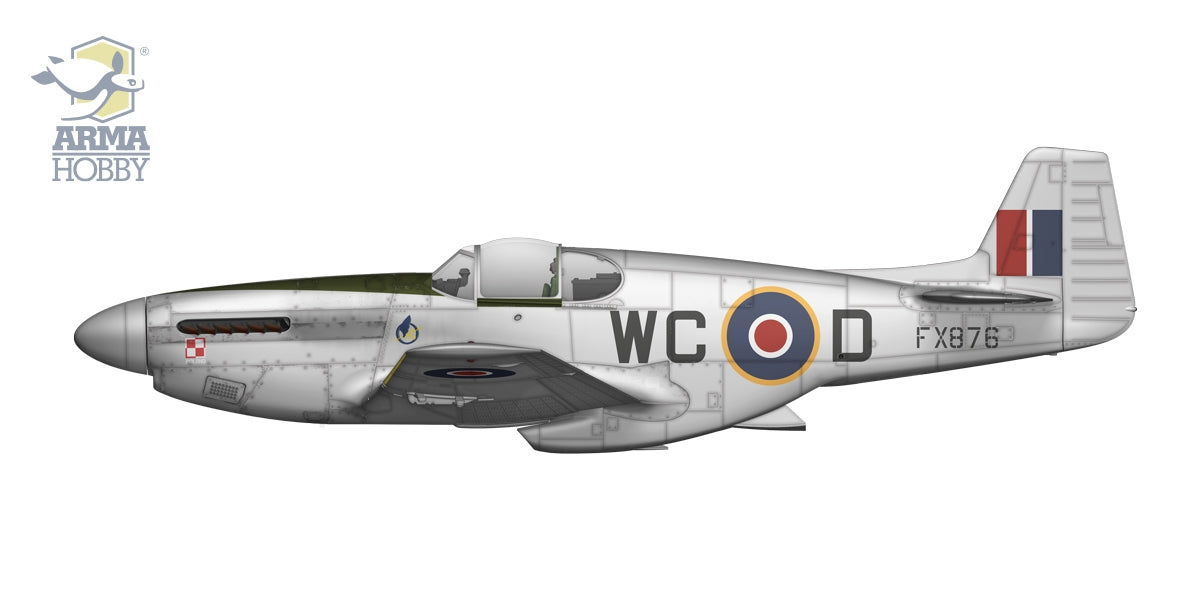 Arma Hobby 70069 P-51 B Mustang Deluxe Set 1/72 – Bild 11