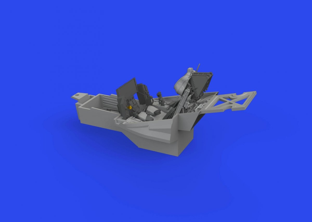 Maquette Eduard 648859 F-35A Cockpit (impression Tamiya 1/48)