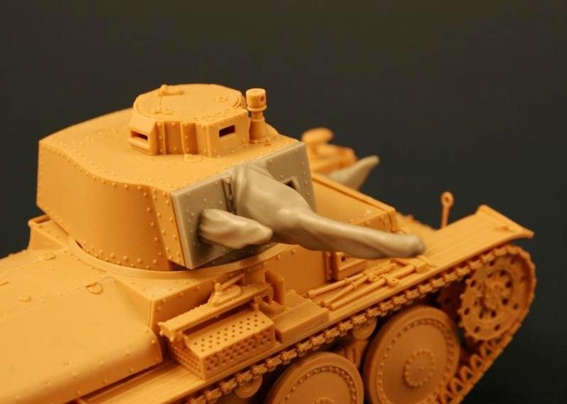 Panzer Art RE35-122 Canons A7 avec housse en toile pour Panzer 38(t) 1/35
