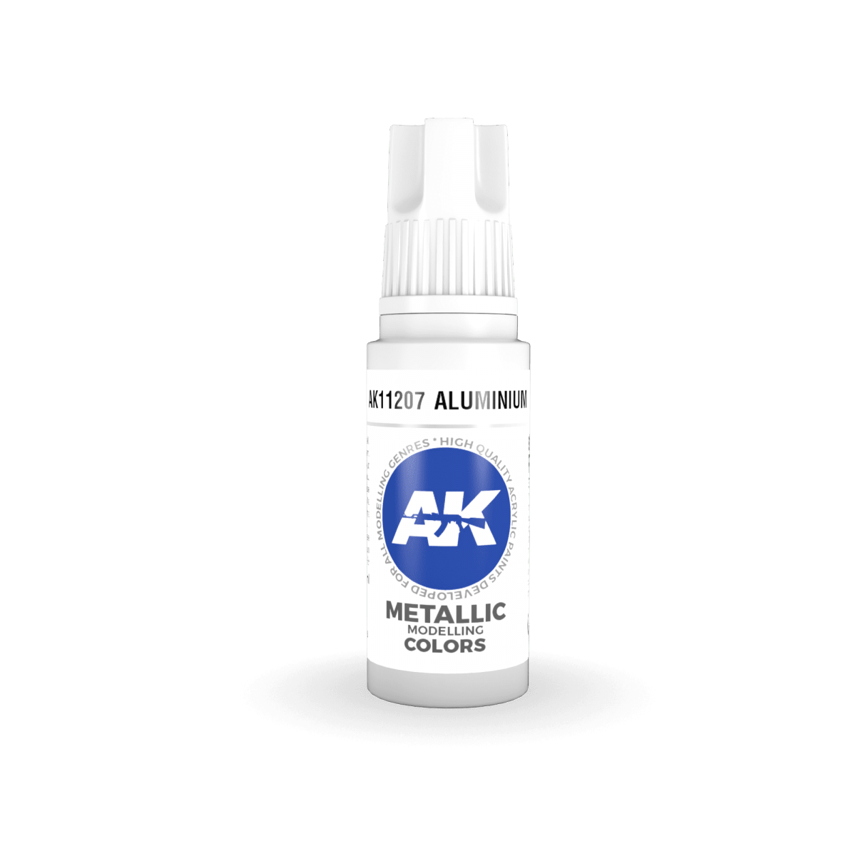 AK Interactive AK11207 ALUMINUM – ​​METALLIC 17ml – image 2