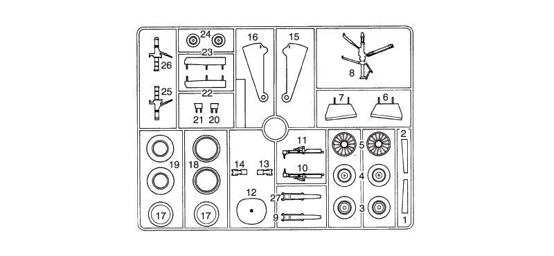Maquette Academy 12206 F-14A Bombcat (1/48) – imagen 17