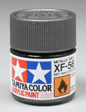 Peinture acrylique Tamiya XF56 Gris métallisé (81756) 10 ml – image 2