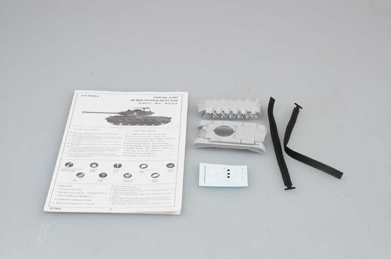 Trumpeter 07264 US M26(T26E3) Pershing Heavy Tank (1/72)  – imagen 3