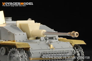 Maquette Voyager PE35395 StuG.III Ausf.F8 allemand de la Seconde Guerre mondiale, version de base (fin de production), pour DRAGON 6644, échelle 1/35 – image 8