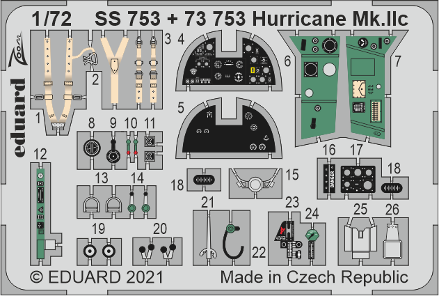 Eduard BIG72166 Ouragan Mk. IIc ZVEZDA 1/72 – Bild 3