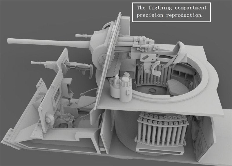 Gecko Models 35GM0002 CRUISER TANK MK.II A,A10 MK.IA AVEC INTÉRIEUR (1/35) – image 7