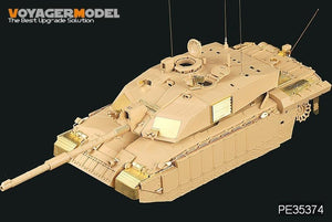 Maquette Voyager PE35374 Char de combat principal britannique Challenger 2 moderne (déserté) pour TAMIYA 35274 1/35 – immagine 7