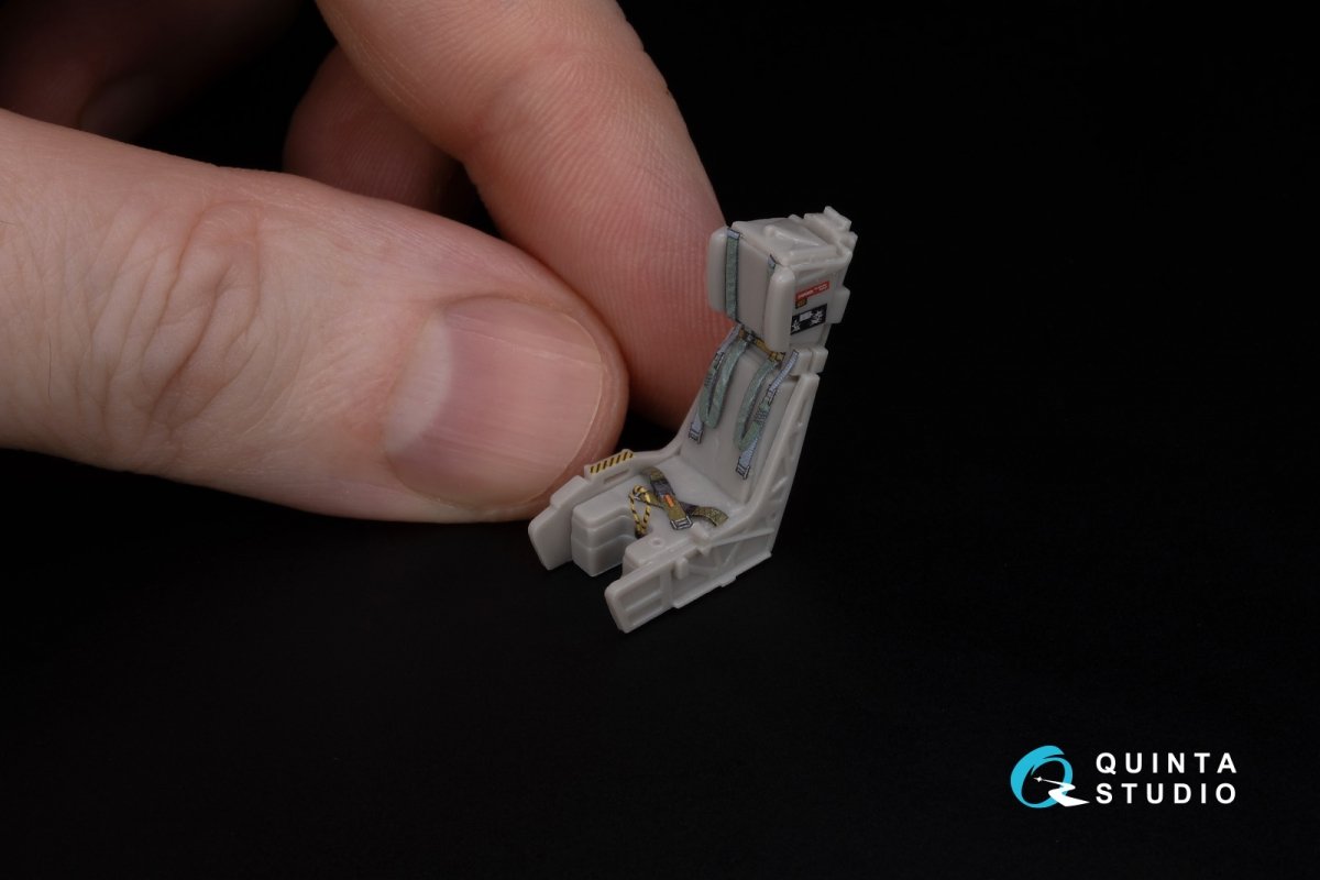 Intérieur imprimé en 3D et coloré sur papier décalcomanie Quinta Studio QD48284 F/A-18A++ (Hasegawa) 1/48 – image 12