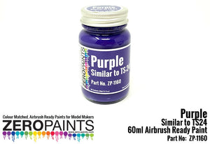 Peinture violette Zero Paints ZP-1160 (similaire à TS24) 60 ml