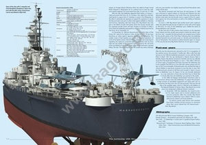 Kagero 16027 Le cuirassé USS Massachusetts EN – image 2
