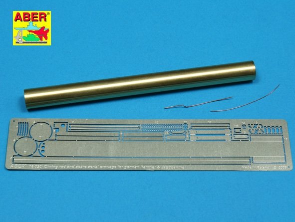 Aber 16020 Panther G/Jagdpanther Vol. 6 - Tige propre et rangement d'antenne de rechange (1/16) 