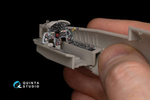 Intérieur imprimé en 3D et coloré sur papier décalcomanie Quinta Studio QD48150 F-104S (Hasegawa) 1/48 – immagine 4