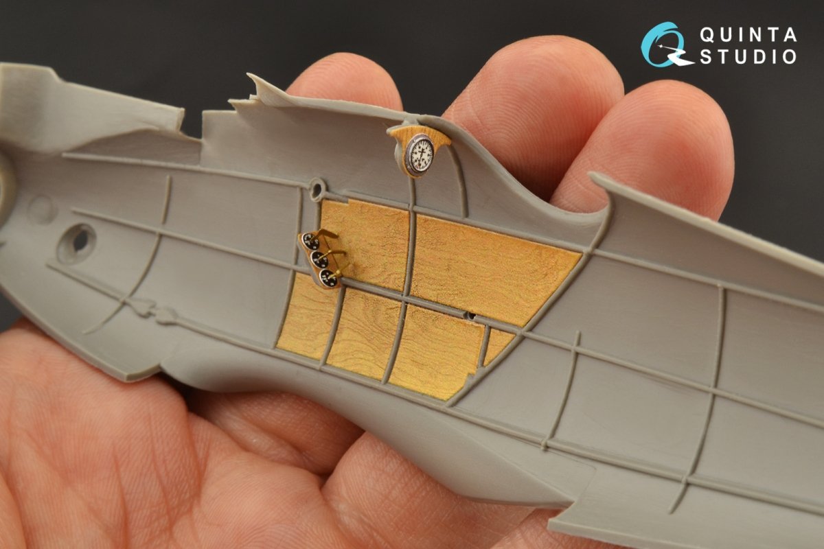 Quinta Studio QD32112 Pfalz D.III Intérieur imprimé et coloré en 3D sur papier décalque (Roden) 1/32 – immagine 5
