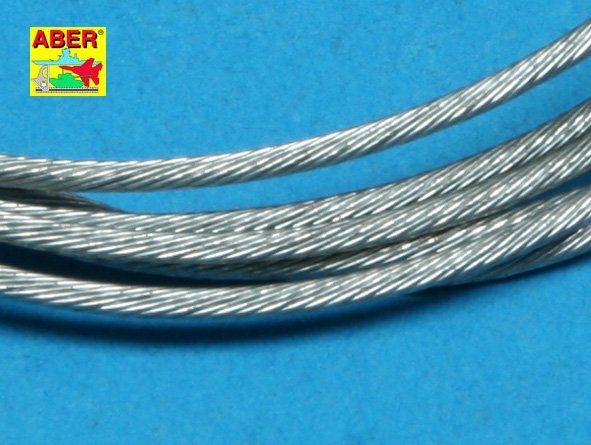 Câbles de remorquage en acier inoxydable Aber TCS12, 1,2 mm, 1 m de long – Bild 3