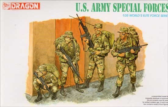 Dragon 3024 Forces spéciales de l'armée américaine (1/35)