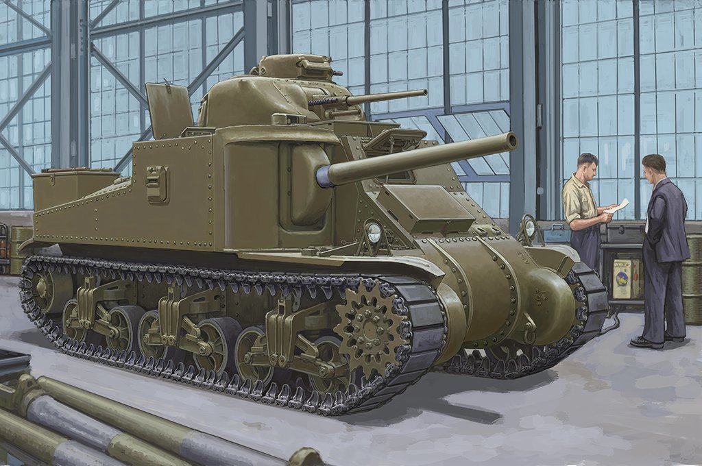 J&amp;#39;adore le kit 63518 M3A4 Char moyen 1/35