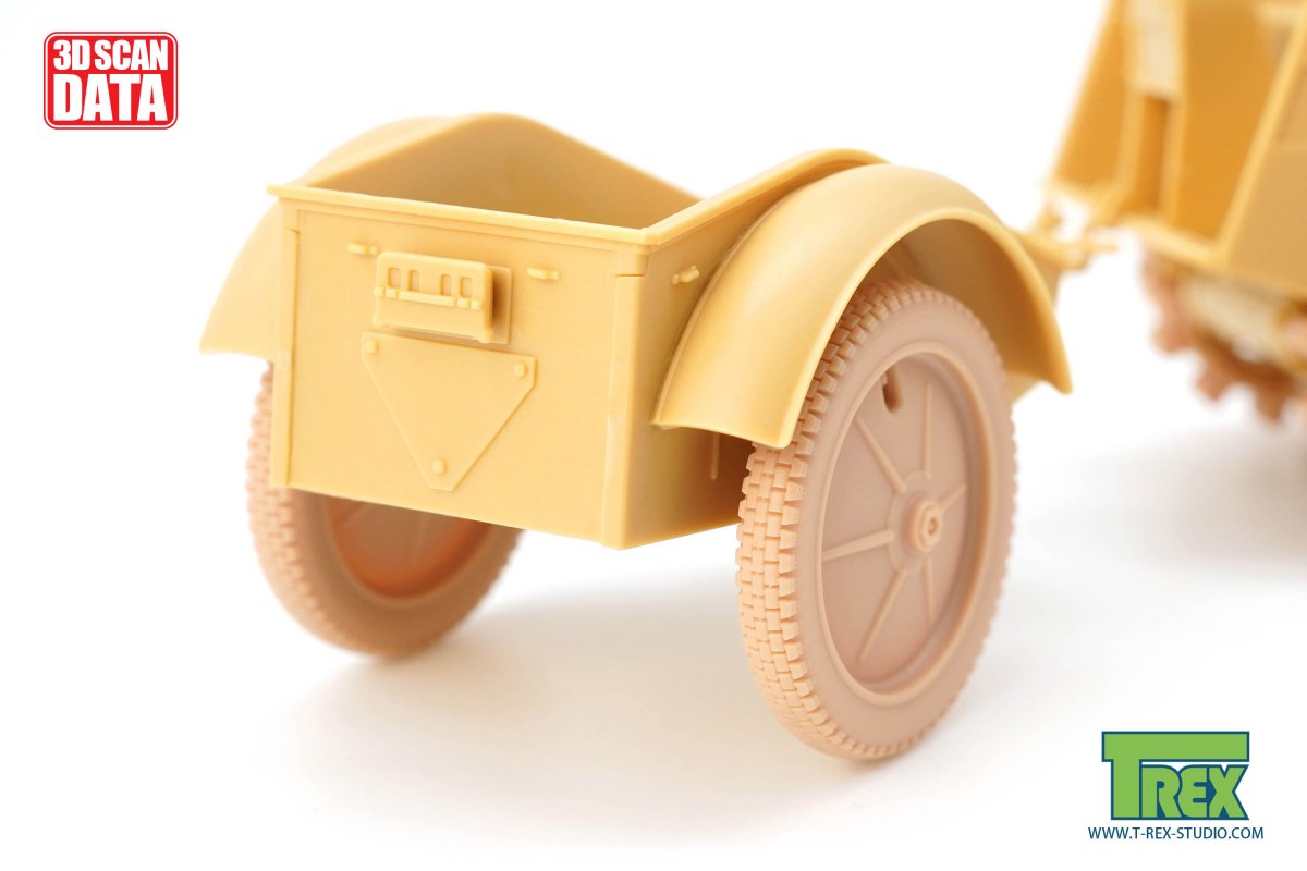 T-Rex Studio TR85060 Kettenkaraftrad Winterkette avec pignons et roues Type 2 1/35 – image 5