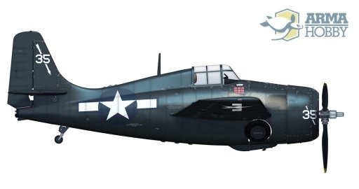 Arma Hobby 70033 FM-2 Grumman Wildcat 1/72 – zdjęcie 5