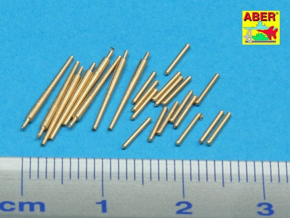 Aber 350L-37 Ensemble de 8 canons de 127 mm avec recul pour navires japonais (1/350)  – image 2