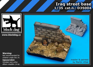 Socle de rue irakien Black Dog D35004 au 1/35