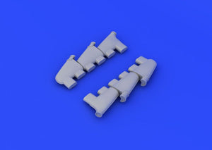 Eduard 648211 Spitfire Mk. I pots d&amp;#39;échappement 1/48 (AIRFIX)